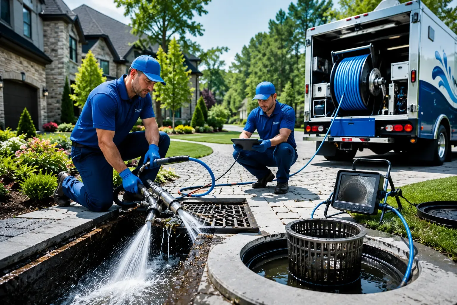 Local outdoor drain cleaning professionals in Shafer, MN